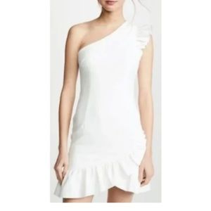 White cocktail dress